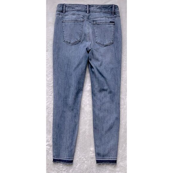 White House Black Market WHBM Released-Hem Skinny
Ankle Jeans, Size 4 - Picture 12 of 16